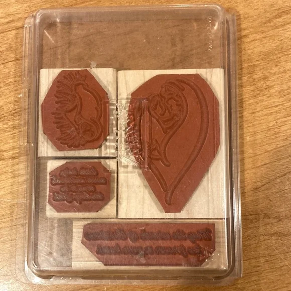 Miracle of Christmas Wood Stamp Set - Picture 2 of 4